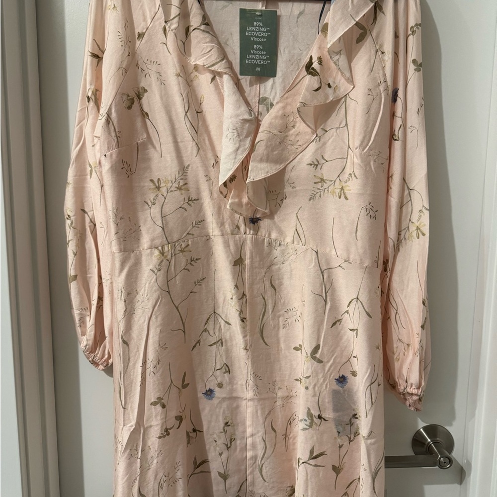 Floral Ruffle Blouse